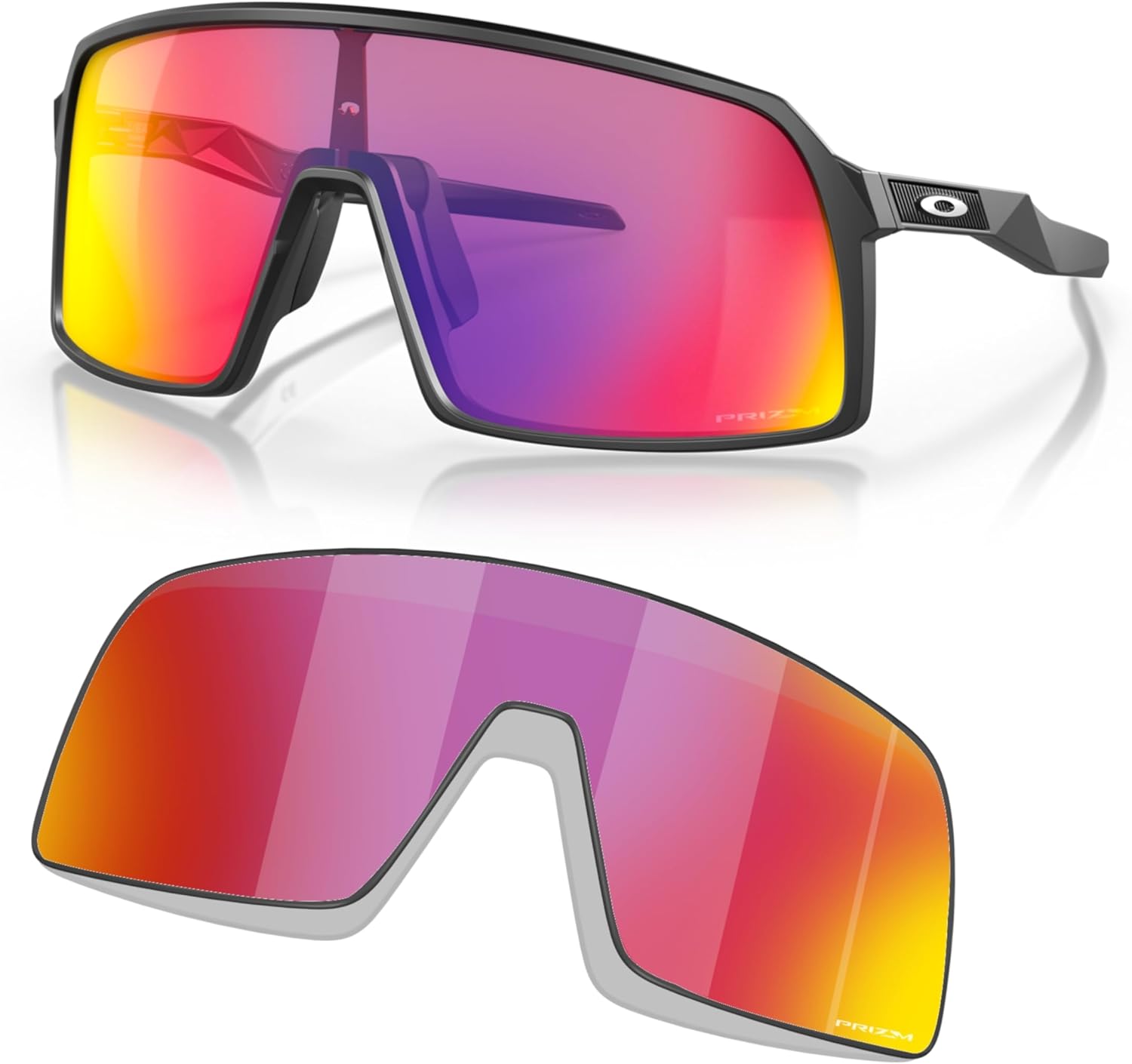 OAKLEY SUTRO PRIZM™︎ ROAD BLACK 純正 交換レンズ Amazon.com: OAKLEY Original Sutro OO9406 00001137 Prizm 24K